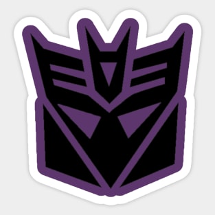 DECEPTICONS! Transform & Rise Up!! Sticker